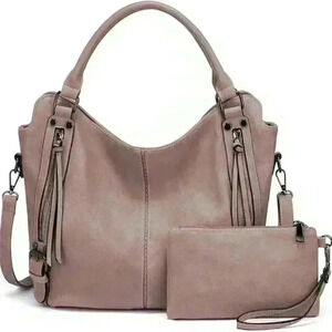 Realer Tote Bag for Women PU Leather Shoulder Bags​